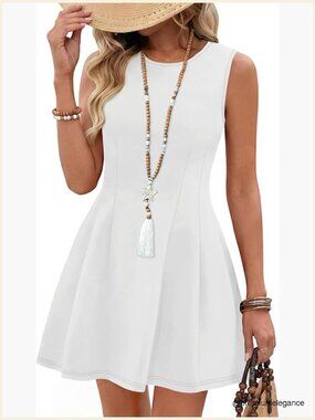 Sleeveless Cocktail Dress Fitted A-Line Mini Summer Evening Wear